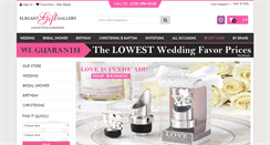 Desktop Screenshot of elegantgiftgallery.com